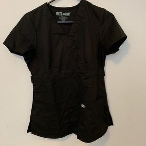 Scrub top with matching bottoms